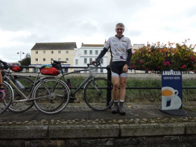 Lunch in Bridgewater in Somerset - our third county