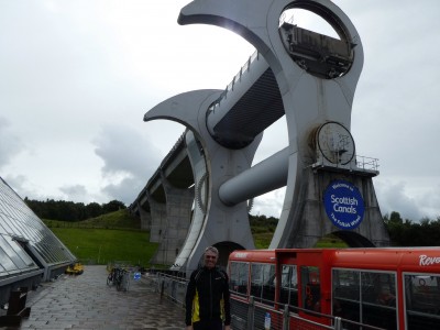 The Falkirk Wheel - another day closer to John o'Groats