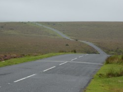 The rolling road across Dartmoor