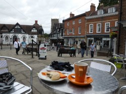 Tea and cake (Eccles) in Much Wenlock