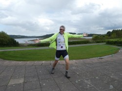 Carsington Water lunch stop - I really needed it after 54 miles