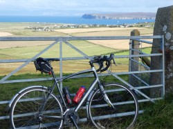 Bike still enjoying the views